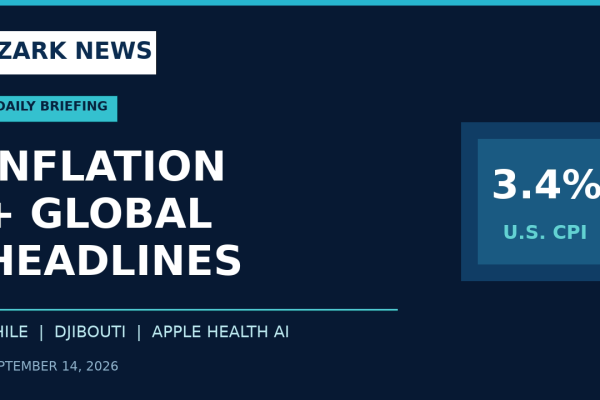 Zark News Daily Briefing: Inflation and global headlines