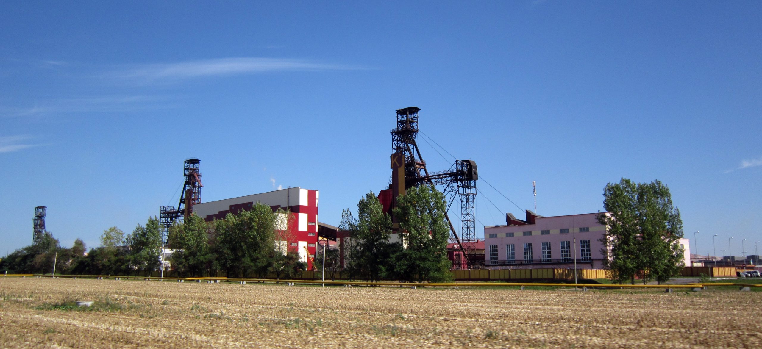 Belaruskali potash mining complex at Soligorsk, Belarus
