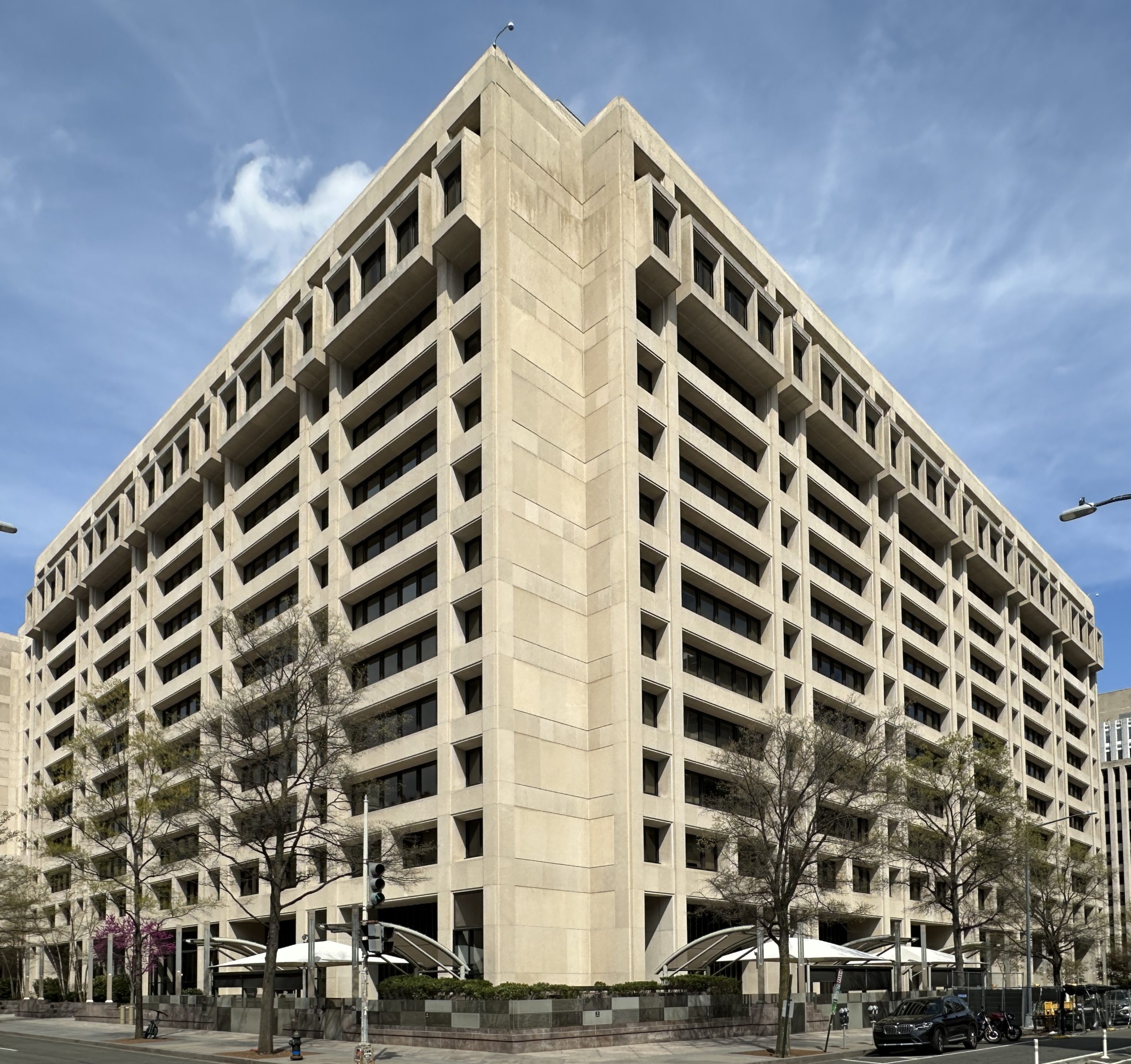 International Monetary Fund headquarters in Washington, D.C.; photo by APK, March 31, 2026, CC BY 4.0