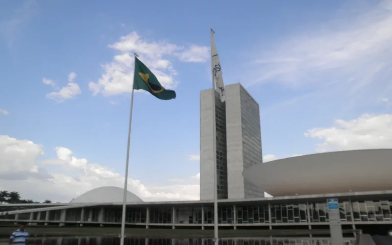 File photo: Brazil's National Congress buildings in Brasilia.