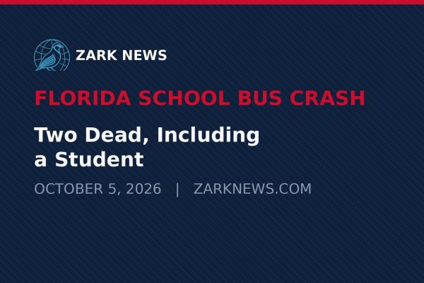 Florida school bus crash: Two Dead, Including a Student