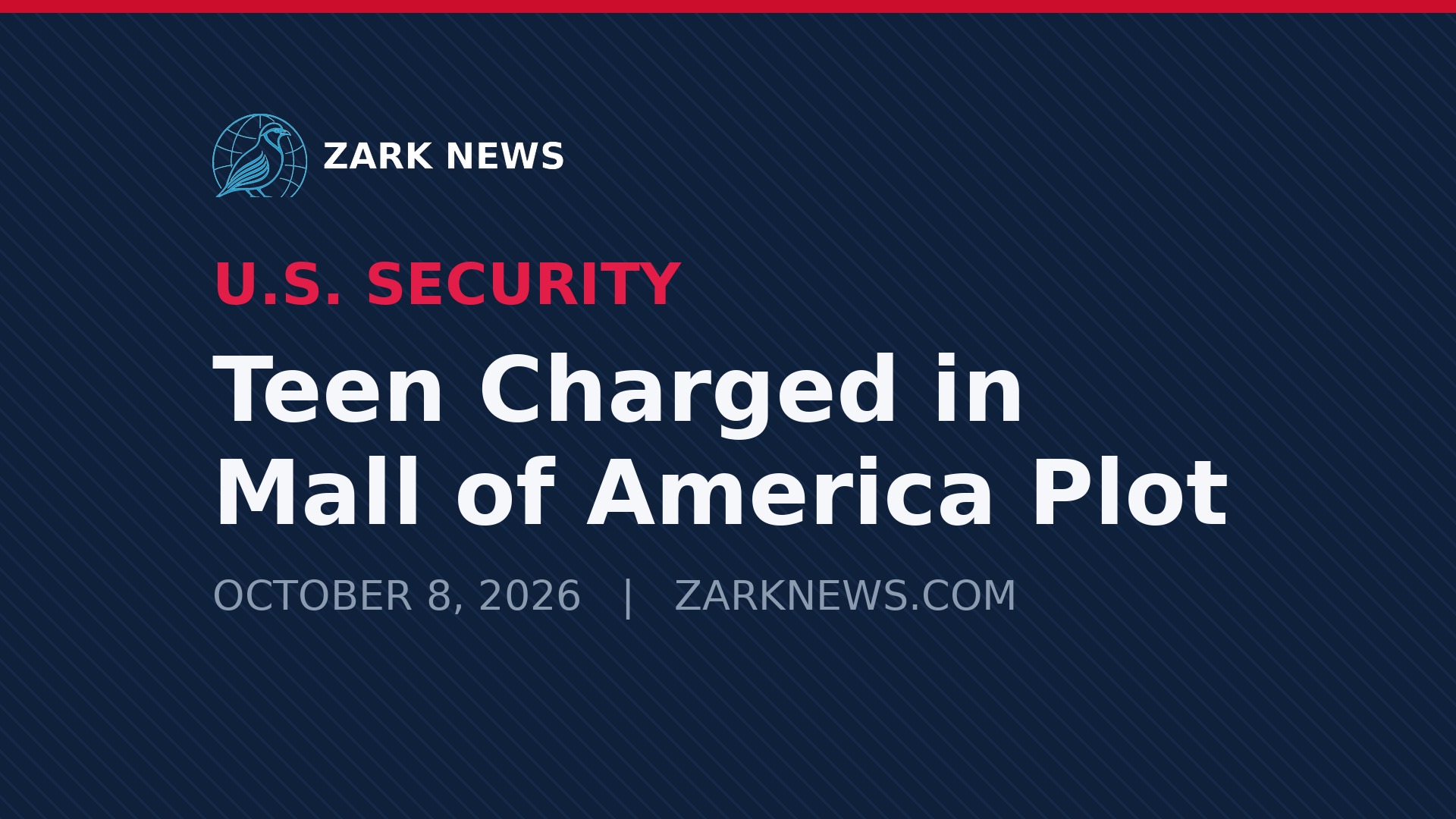 Zark News illustration: security theme at Mall of America
