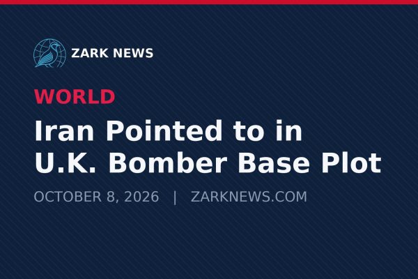 Zark News illustration: U.S. bomber base in the United Kingdom