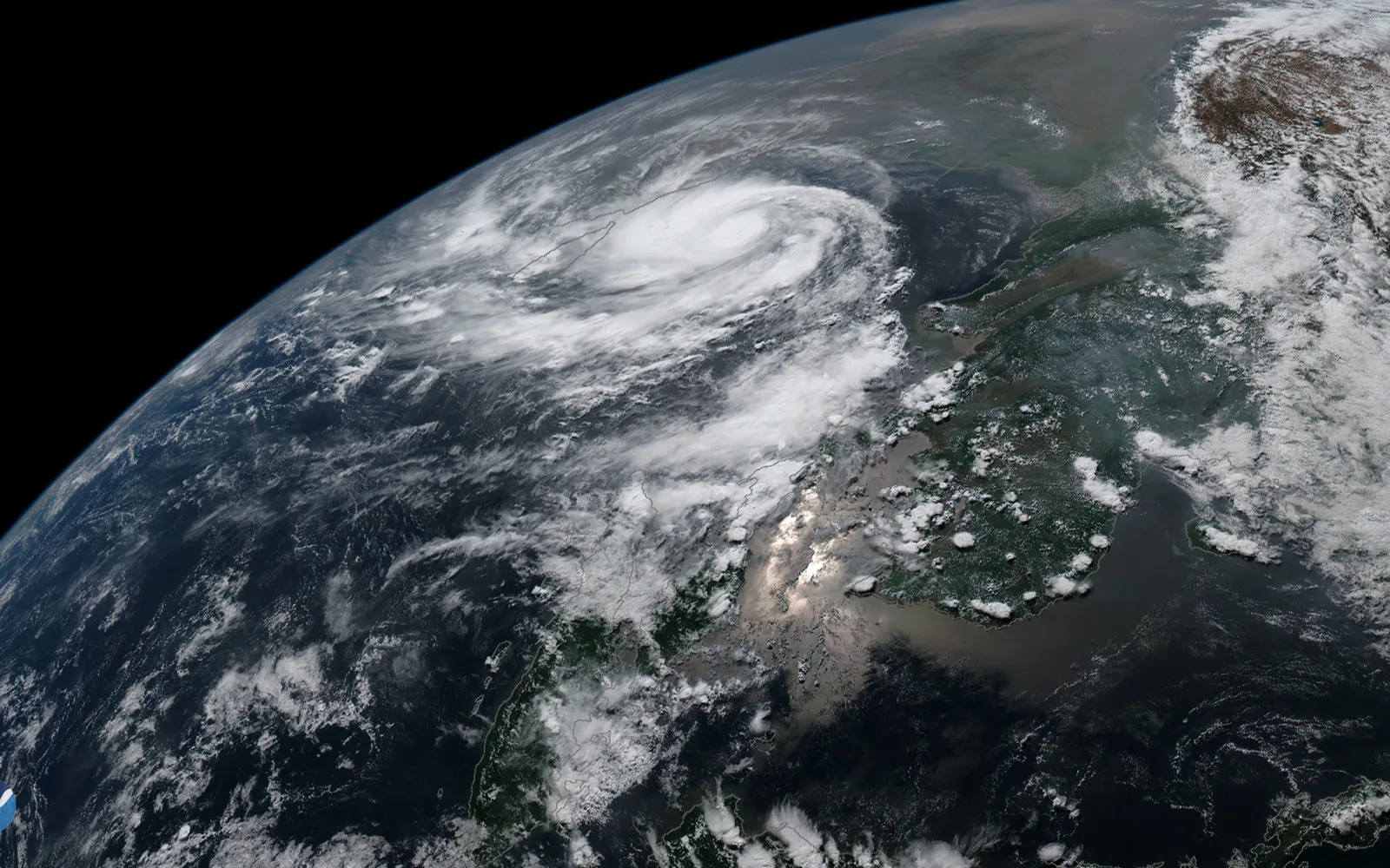 File photo: Satellite image of a tropical cyclone over the Bay of Bengal in 2019, used for illustration.