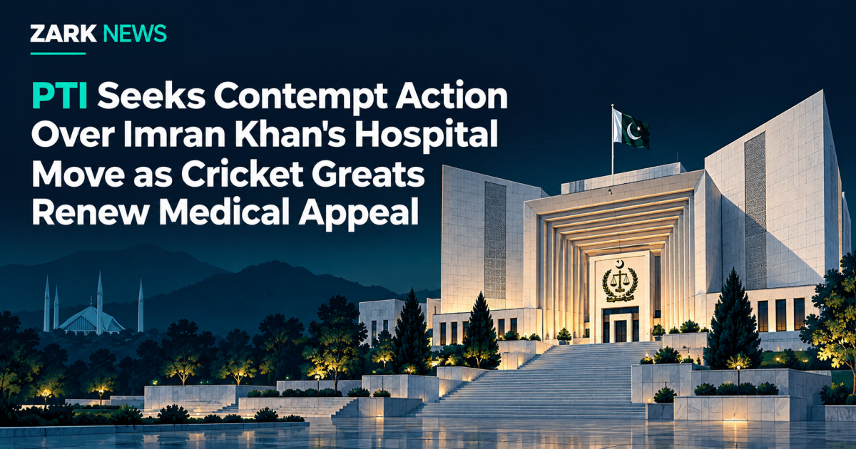 Zark News illustration: the Supreme Court of Pakistan building in Islamabad