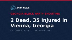 2 Dead, 35 Injured in Vienna, Georgia