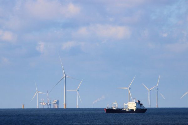 File photo of an oil tanker at sea.