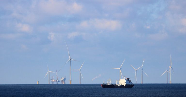 File photo of an oil tanker at sea.