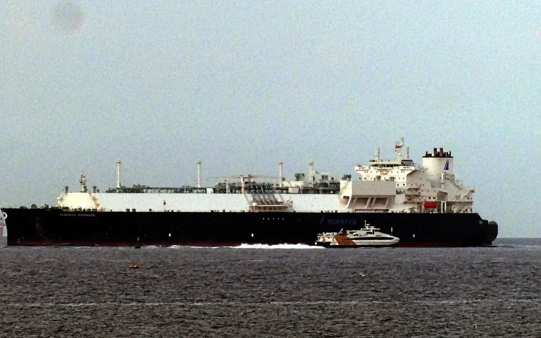 LNG carrier at sea (file photo)