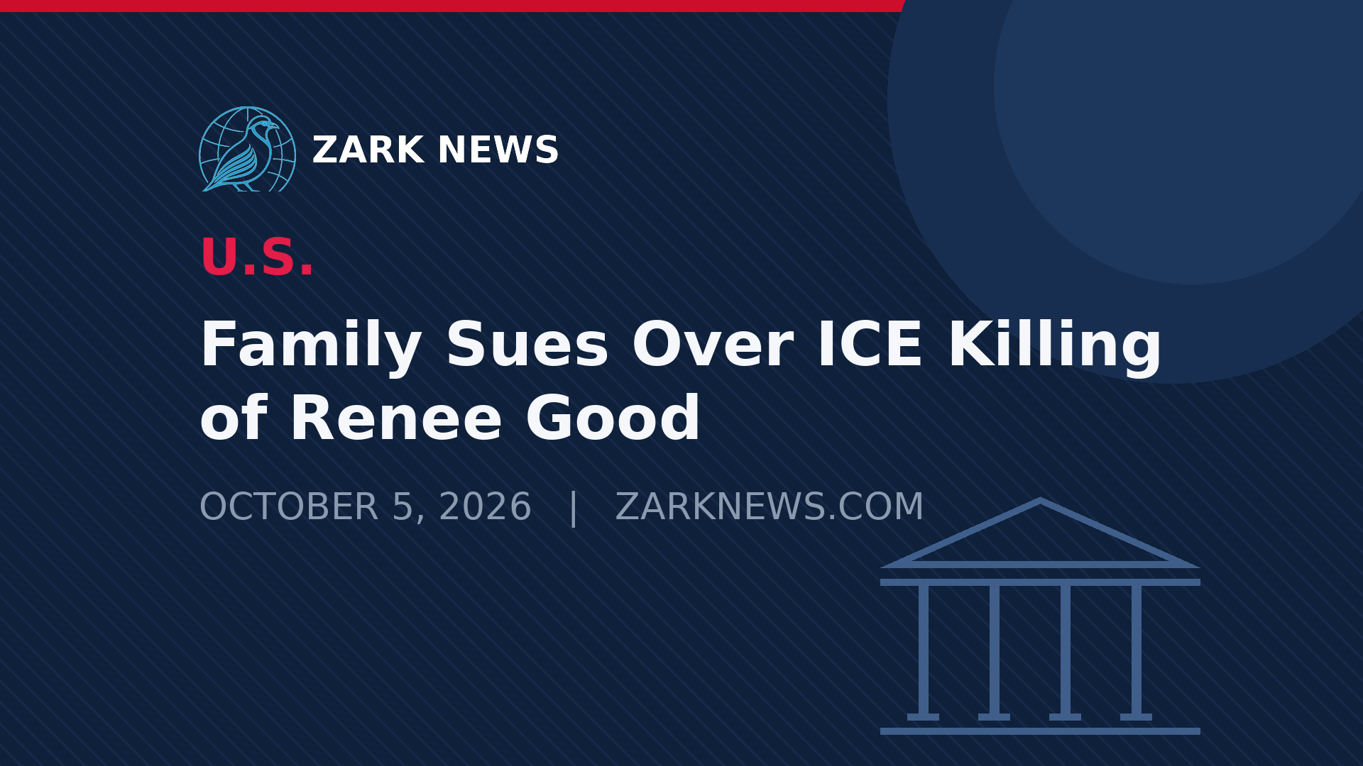 Family of Renee Good, Killed by ICE Agent in Minneapolis, Sues Trump Administration